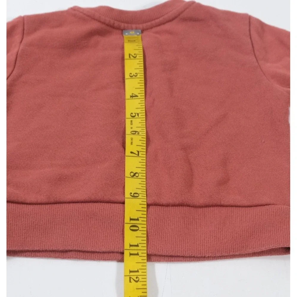 Disney Sweatshirt Kids 18M Rust Mickey‎ Mouse Crewneck Graphic Pullover